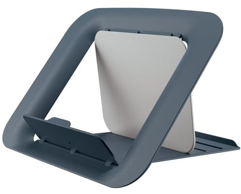 Leitz Ergo Laptop-Ständer, verstellbare Computer-Erhöhung, tragbarer Notebook-Ständer für Schreibtisch (64260089-NA)