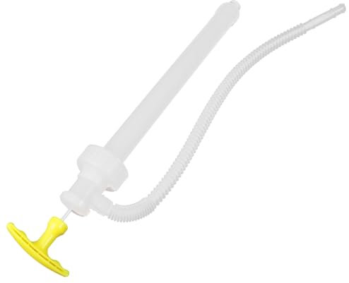 Amosfun oliatore Manuale Tubo Flessibile Pompa Tubo sifone Accessori per Auto plastica