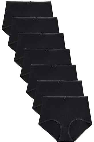 NEXT Damen Maxi-Slips mit hohem Baumwollanteil im 7er-Pack
