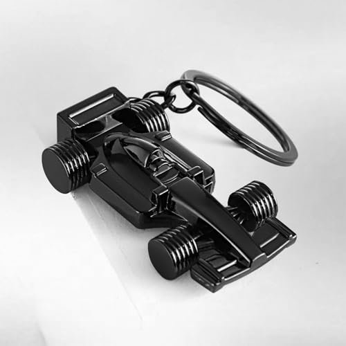 DALUJIE Schlüsselanhänger für Kia EV9 GT Line MV 2024 2025 2026, Edelstahl Schlüsselanhänger für Auto Keyring Schlüsselanhänger Ersetzen Autoschlüsselanhänger,Black