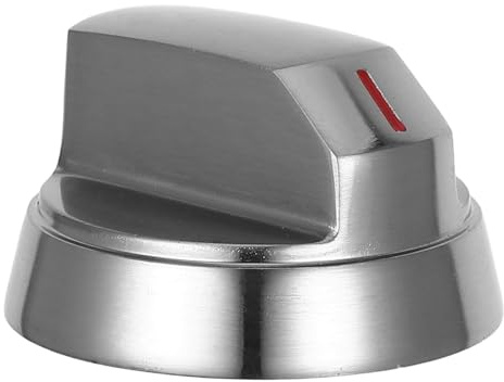 GARIOUANS Herdknopf Ersatz Stift Metall Drehknopf für Gasherd Ofen Grill Küchengerät Ergonomisch Langlebig Einfache Befestigung