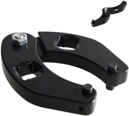 Hydraulic Cylinder Wrench - Adjustable Removal Tool, Precision Steel Construction, Non-slip Handle, Multi-Slot Cable Gland Nut Design | For Filler Repair Shop