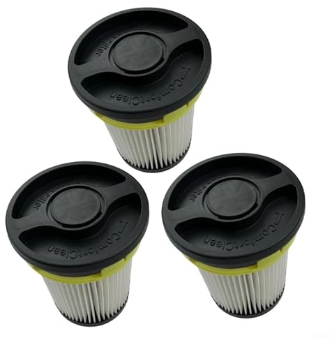 Feinstaubfilter kompatibel mit für MIELE HX-FSF2 für HX1 für FACELIFT & HX2 Pro Akku-Handstaubsauger, waschbar, effiziente HEPA-Filterung(3 PACK)