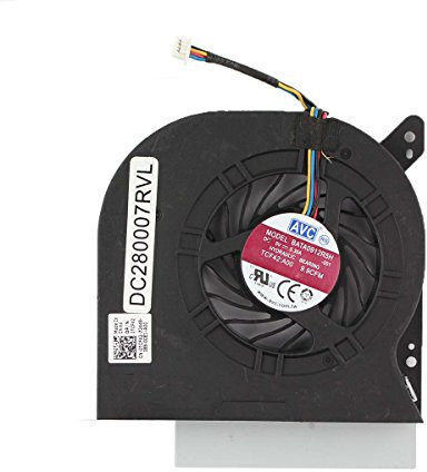 XA Ventilador de CPU para portátil Dell Latitude E6410 E6510 TCF42 DC280007RVL