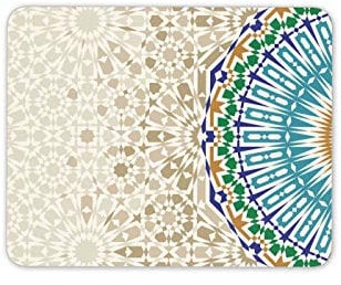 Destination Vinyl Ltd Moroccan Pattern Mouse Mat Pad - Pretty Pattern Mum Sister Computer #15344
