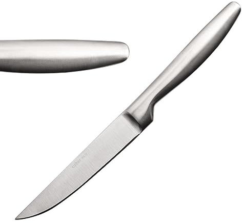 Couteau de Table 224 mm Inox Monobloc Satin - Lot de 6 - Comas