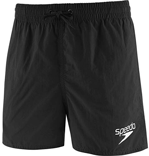 Speedo Jungen 13 Watershorts | Schwimmshorts | Schwimmhose | Schnelltrocknend | Bequeme Passform | Chlorbeständig Black XL