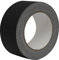 WELSTIK Schwarz gewebeklebeband, Gaff Tape aus reiner Baumwolle, 50 mm x 25 m, mattes Panzerklebeband