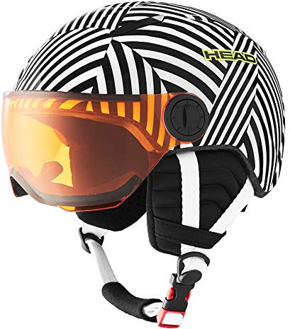 HEAD MOJO Visor Ski- und Snowboardhelm für Kinder und Jugendliche mit Visier, razzle, XSS