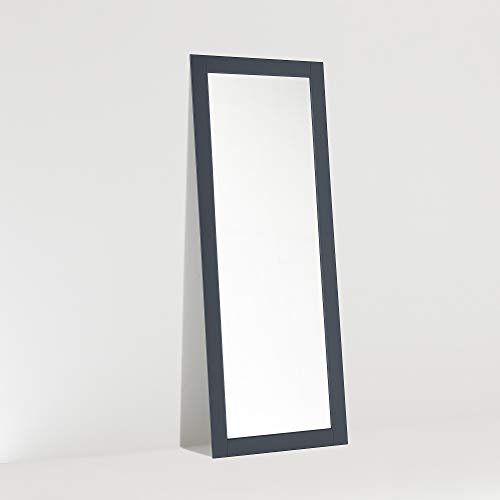 ARHome Miroir de Sol, 160 x 60 cm, Bleu Nuit, Miroir Mural, Made in Italy