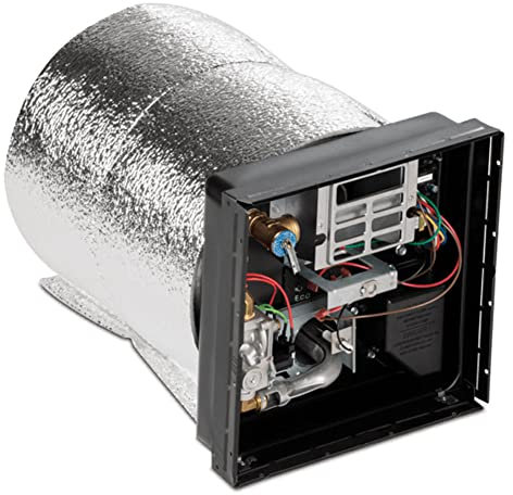 DOMETIC WH-6GEA RV-Gas- und Elektro-Durchlauferhitzer – 12 Volt 6 Gallonen Silber Brenner Schnellheizung Brennersystem für Innenmontage