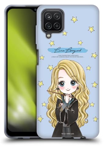 Head Case Designs Offizielle Harry Potter Luna Lovegood Deathly Hallows XXXVII Gel Handyhülle Hülle [Militärischer Schutzgrad] Kompatibel mit Samsung Galaxy A12 (2020)