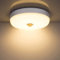 Combuh 15W LED Lampe mit Bewegungsmelder Innen, 15cm Deckenleuchten 3000K Warmweiss Licht, IP56 Wasserdicht Innenbeleuchtung für Flur Treppenhaus Badezimmer und Wc, Ceiling Light