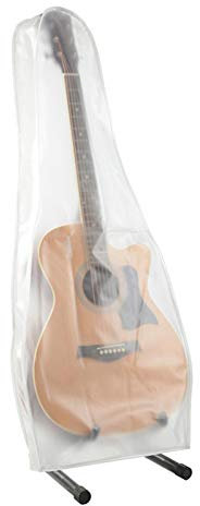 Gusengo Gitarrenkoffer – Staubschutz Gitarrentasche, Wasserdicht, Durchsichtig, PVC, Strapazierfähig, Für mehrere Gitarren und Streichinstrumente
