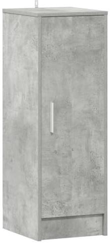 vidaXL Shoe cabinets 32 x 35 x 92 cm Concrete Grey 6 pairs of shoes | Fits 6 pairs of shoes comfortably, Opens from either side, Just wipe with a damp cloth
