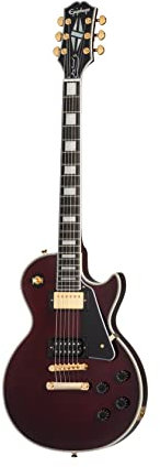 Epiphone Jerry Cantrell Wino Les Paul Custom - Single Cut E-Gitarre
