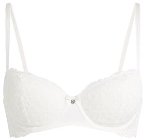 Hunkemöller Vorgeformter Bügel-BH Marine - Snow White - 90C