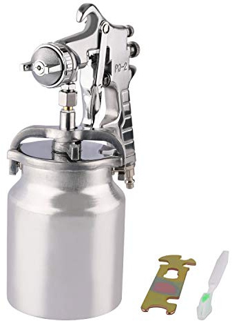 ZHONG AN Professional Paint Spary Gun, High Pressure Siphon Feed Spray Gun with 1000cc Cup, Nozzle Tip Size 3.0mm for Automotive, Household and Furniture(3.0mm)