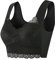 Travel Essentials Sports Bras Women Full Coverage Backless Bra Plus Size Full Coverage Minimizer Bra Microfibre Bralette Underwear Warehouse Deals Clearance Black