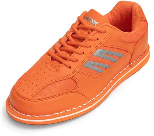 MAXWELTER Maxrise T-1 - Scarpe da bowling da uomo per destrorsi, Arancione, 35.5 EU