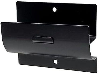 Comphic Heavy-Duty Ladder Hanger-Wall Mount Ladder Hooks for Ladder Storage-Wheelbarrow Hangers for Garage Wall-1 Pack Easy to Use Black