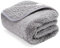 Nobleza Hundedecke Weiche Fleecedecke Waschbare Deck für Haustier Hunde Katzen Welpen Weiche Warme Matte, Hellgrau 80 * 80cm
