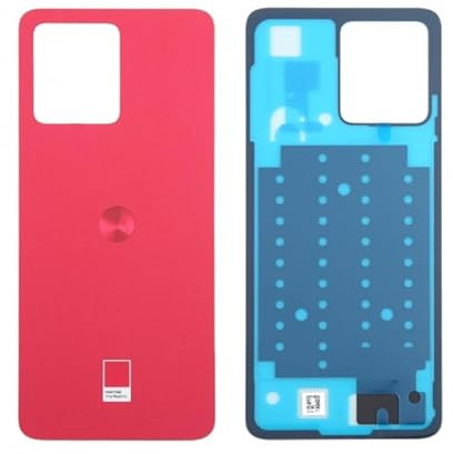 Akkudeckel hinten kompatibel mit Motorola Moto G84 5G Viva Magenta Rot Rot