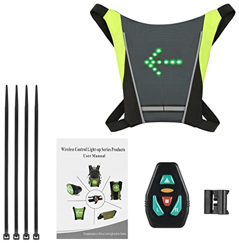 Keenso Controller Montagebasis, LED -Blinker -Bike -Pack USB -Wiederaufladbarer Reflektierender -Befestigungsclip mit Fernbedienungs -LED