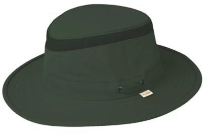 Tilley - Unisex Airflo Medium Brim Ltm5 Hat, Color Evergreen, Size: 7 1/8