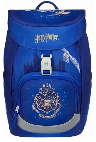 Baagl Schulranzen für 1. Klasse Jungen, Mädchen, Airy Schulrucksack, Ultraleicht Schule Tasche Kinder, Schultasche, Grundschule Ranzen (Harry Potter Hogwarts)