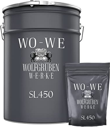 WO-WE 2K Poolfarbe Poolbeschichtung Schwimmbadfarbe - Anthrazitgrau wie RAL 7016-5Kg