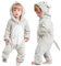 COOKY.D Bebé Recién Nacido con Capucha Pelele de Franela Otoño Invierno Mono de Pijama Mono de Manga Larga Pijamas para Bebé Niñas Niños,2-5 Meses,Ratón
