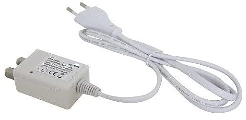 ALIMENTATORE STABILIZZATO PER AMPLIFICATORI D'ANTENNA TV CON CONNETTORI F