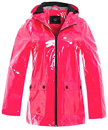 SS7 Femme Veste imperméable en Vinyle