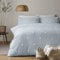 Appletree Dot Garden Bettbezug-Set, 100% Baumwolle, Entenei mit weißen Punkten, Doppelbett