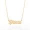 Minegreet Old English Zodiac Necklace for Women, Horoscope Birth Star Sign Letter Astrology Constellation Necklace Birthday Gift (Pisces-Gold)