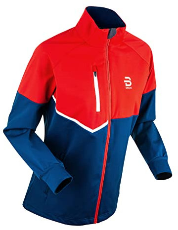 Björn Daehlie Damen Skijacke Langlaufjacke Outdoor Funktionsjacke Jacket Kikut, Farbe:Mehrfarbig, Artikel:-25300 Estate Blue, Größe:L