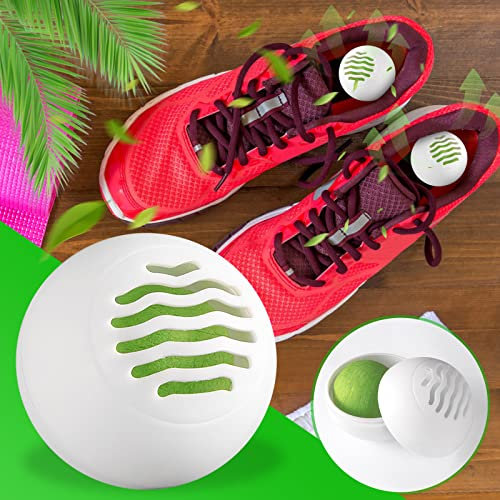 Schuh-Desodorierbälle Sneaker Schuh Deo-Kugeln 6 Stück für Sneaker, Spind, Turnbeutel, Zuhause, Büro und Autos, frische Luft, natürliches fruchtiges Aroma