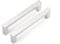 LONTAN 10 Pack Kitchen Cupboard Handles 128mm Kitchen Door Handles Stainless Steel Brushed Nickel Drawer Pulls for Wardrobe Cabinet Suitable for Bathroom, Bedroom, Living Room