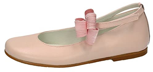 MADE IN SPAIN 2141 Kommunion Perlmutt Rosa Mädchen Kommunion Schuh, Rosa, 35 EU