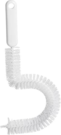 haug bürsten - Rund geformte Gläser-, Vasenbürste aus Nylon 6.0 - Maße: 280 x 110 x 30 mm - Made in Germany
