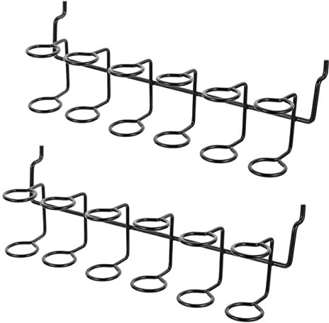 DOITOOL 2st Steckbrett-schraubendreherhalter Steckhaken Steckbrett-schraubendreherständer Stecktafel-haken-organizer Werkzeug-organizer Für Die Regalhalter Stifte Wandpaneele Metall Eisen