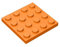 Classic Building Plate 4x4,30 Piece, Compatible with Lego Parts and Pieces 3031, Creative Play Set - 100% Compatible with All Major Brick Brands(Colour:Orange)