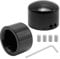 VIKKSAER Coperture nere per dadi dell'asse anteriore, coperture per forcella, ricambio per Harley Davidson Sportster Touring Softail Dyna Trike Electra Road Glide Road King Fat Boyoy 2002