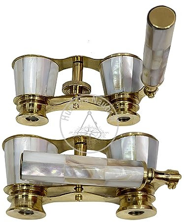 Antikes Monokular nautisches Messing-Fernglas für Vogelbeobachtung Camping Vintage Spyglass Sammlerstück Messing Marine Fernglas Seemann Instrument