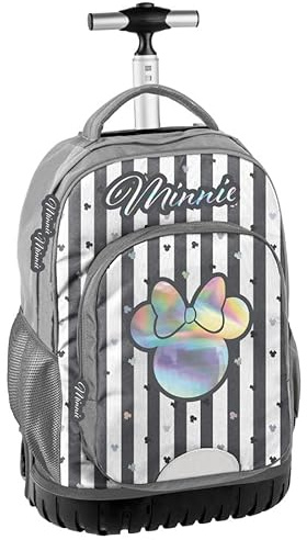 PASO Unisex Kinder Beuniq Minnie Silver Schulrucksack