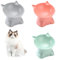 3 PCS Raised Cat Bowl, Elevated Cat Feeding Bowls with Stand Tilted, Pet Dog Cat Bowl Anti-Tipping, Anti Vomit Cat Food Bowl Feeding Water Bowl Cat Dishes 15° Tilted Raised Cat Feeder