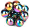 Magnetkugeln bunt (10 Stück, 20 mm) - Stresskiller magnetische Kugeln für Erwachsene und für Büro oder zu Hause - Anti-Stress Geschenkidee, Office Gadget - Entspannung und ASMR