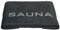 Delindo Lifestyle Saunatuch Colares, XXL Frottee Saunahandtuch für Damen und Herren, Baumwolle, schwarz, 80x200 cm groß