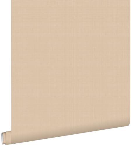 Esta Home Tapete Leinen-Optik Beige 53 cm x 10.05 m